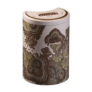 Herbata Basilur Oriental White Moon 100g puszka - milk oolong