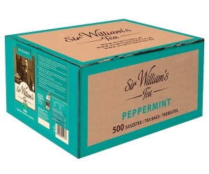 Herbata Sir William's Peppermint Green 500 torebek - duże opakowanie mięty z zieloną herbatą