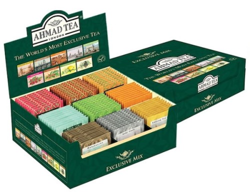 Herbata Ahmad Tea Exclusive Mix 9x10 - w kartonowym prezenterze