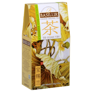 Herbata Basilur Chinese Tie Guan Yin 100g stożek - półfermentowana oolong 