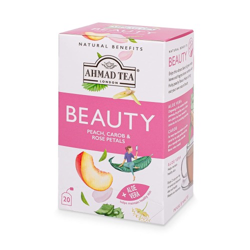 Herbata Ahmad Natural Benefits Beauty 20 saszetek