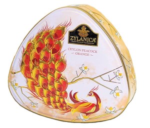 Herbata Czarna Zylanica Ceylon Peacock Orange 100g puszka - liściasta intensywna