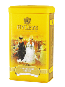 Herbata Hyleys English Tips 100g puszka - czarna liściasta FBOP