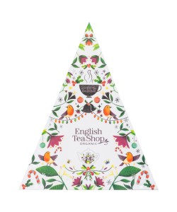 Kalendarz Adwentowy z herbatą English Tea Shop 25 piramidek - choinka