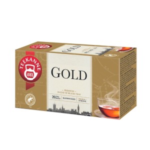 Herbata Teekanne Gold 20x2g w kopertach - czarna