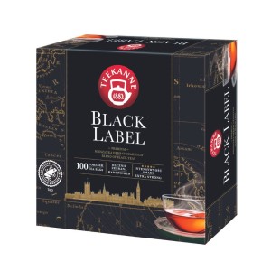 Herbata Teekanne Black Label 100 torebek - czarna