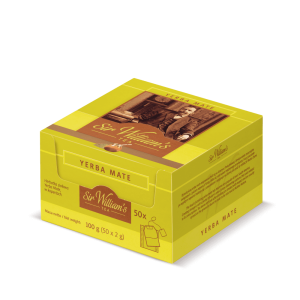 Herbata Sir William's Yerba Mate 50x2g - ziołowo-owocowa, z jabłkiem, skórką pomarańczy i przyprawami w kopertach