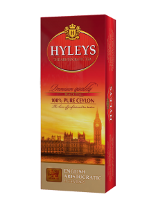Herbata Hyleys English Aristocratic 25 torebek - czarna ekspresowa