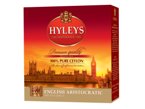 Herbata Hyleys English Aristocratic 100 torebek - czarna ekspresowa