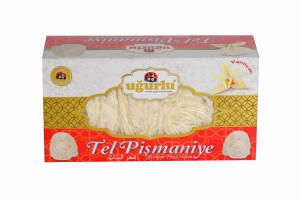 Pismaniye Ugurlu Chałwa Turecka Waniliowa 220g - floss halva