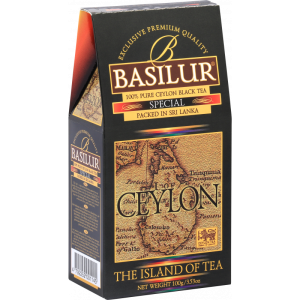 Herbata Basilur Island of Tea Ceylon Special 100g stożek - czarna FBOPF Special