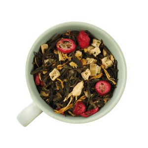 Zielona Herbata Kwiat Bzu 50g - z owocami