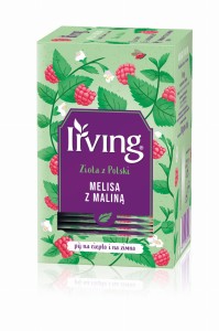 Herbata Irving Ziołowa Melisa z Maliną 20 kopert