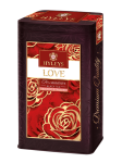 Herbata Hyleys Tea Moments Love 80g puszka - czarna z truskawką i żurawiną