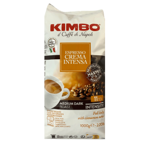 Kawa Kimbo Espresso Crema Intensa 1kg - ziarnista średnio palona