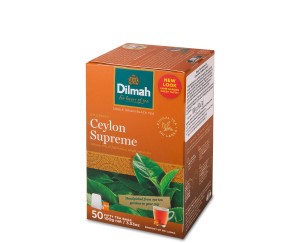 Herbata Dilmah Gourmet Ceylon Supreme 50x2g – czarna w torebkach