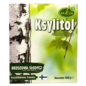 Słodzik Ksylitol AKA 500g - cukier brzozowy z Finlandii