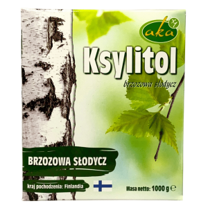Słodzik Ksylitol AKA 1kg - cukier brzozowy z Finlandii