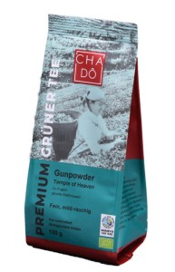 Herbata Cha Do Gunpowder Temple of Heaven 100g - chińska zielona ekologiczna, fairtrade