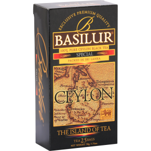 Herbata Basilur Island Of Tea Ceylon Special 25 torebek - czarna BOPF