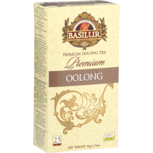Herbata Basilur Premium Oolong 25 torebek - ekspresowa milk oolong