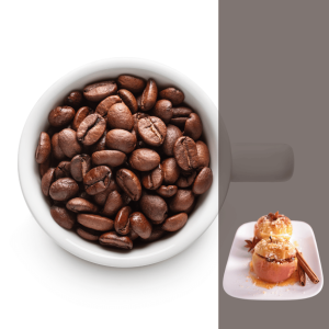 Kawa Smakowa Cicha Noc 100g - o smaku pieczonego jabłka z migdałami, pomarańczą i cynamonem