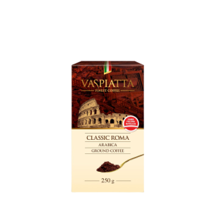 Kawa Mielona Vaspiatta Roma Classica 250g - mieszanka kaw wysokiej jakości