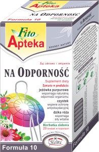 Herbata Ziołowa Malwa Fito Apteka Na Odporność- 20 torebek   