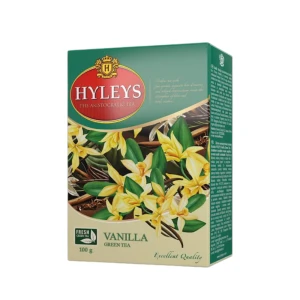 Herbata Hyleys Vanilla 100g - liściasta zielona waniliowa
