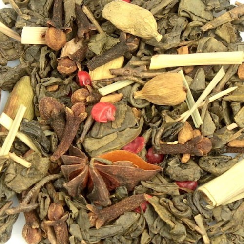 Green Masala Chai - zielona herbata korzenna, mieszanka aromatyzowana