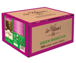 Herbata Sir William's Green Maracuja 500 torebek - duże opakowanie zielonej herbaty z marakują